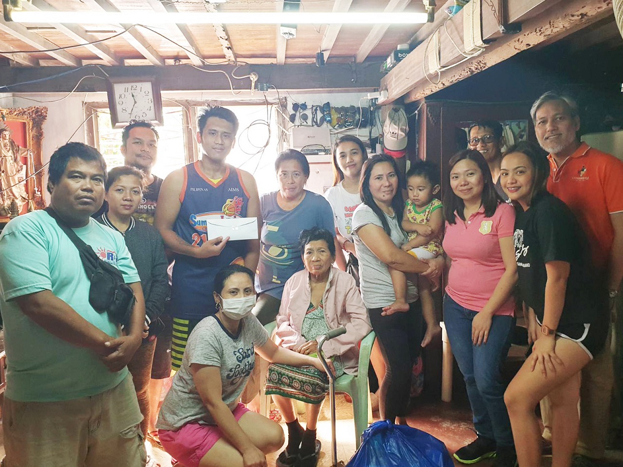 Crossworld Charity Donates to Taal Victims