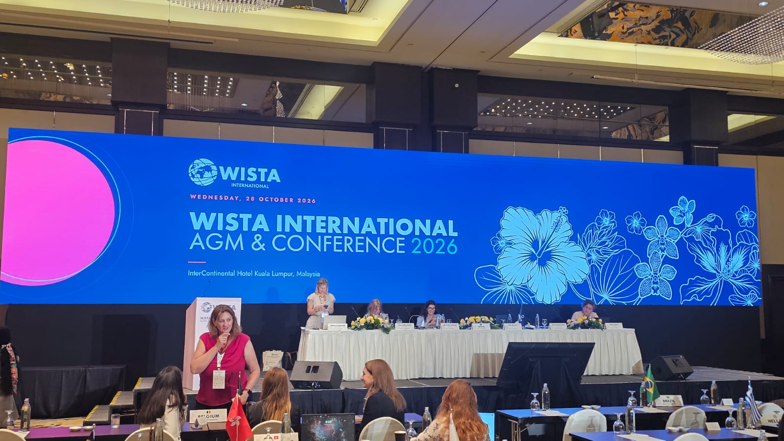 Marianna Michailidi of Crossworld Marine Services at the WISTA International AGM & Conference 2026, Kuala Lumpur